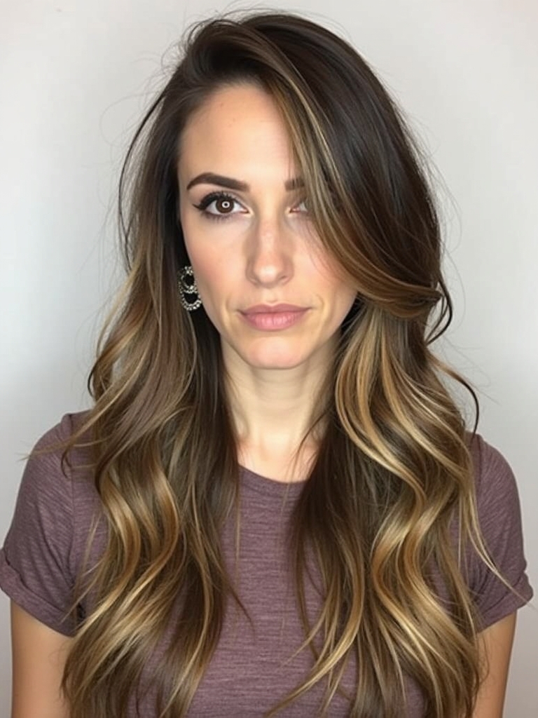 Long Haircut Ideas: Thick Wavy Hair with Layers