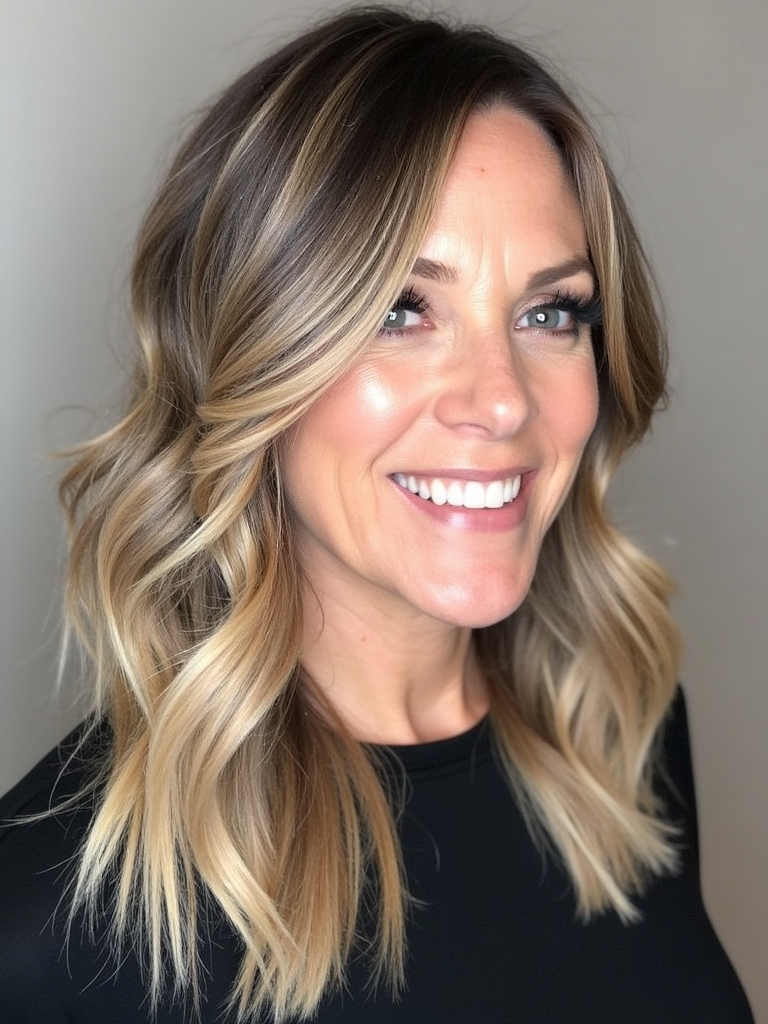 Hairstyles For Thin Fine Hair Over 60: Curly Shag