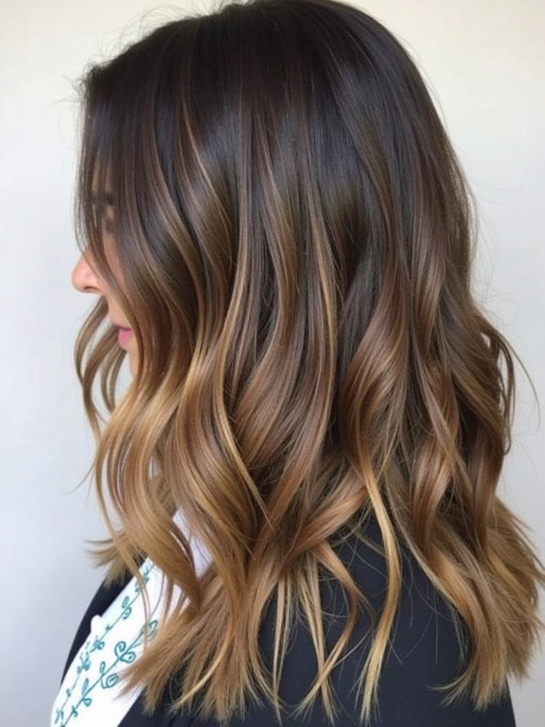 Long Haircut Ideas: Long Layers with a Center Part