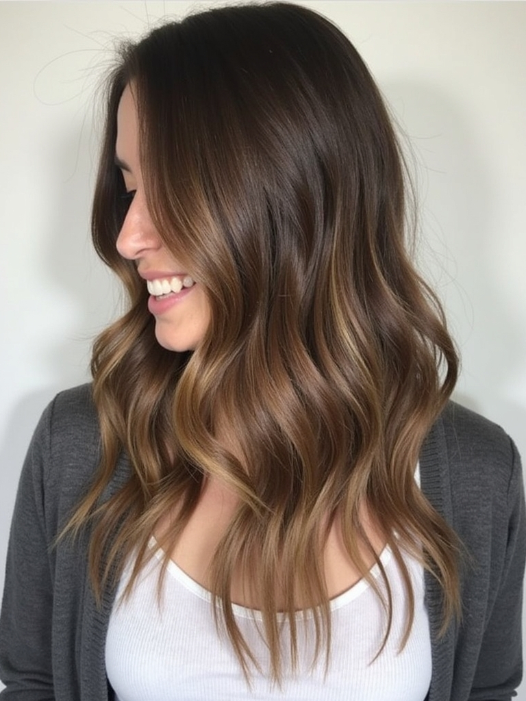 Russet Caramel Balayage