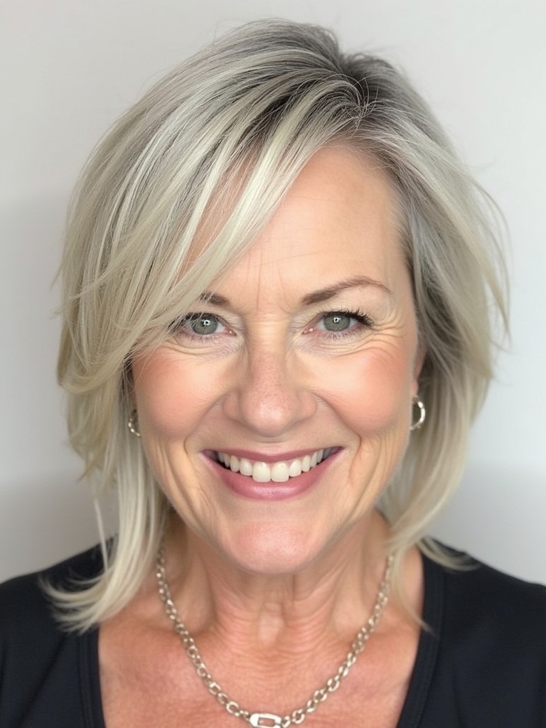 Hairstyles For Thin Fine Hair Over 60: The Buzz Cut