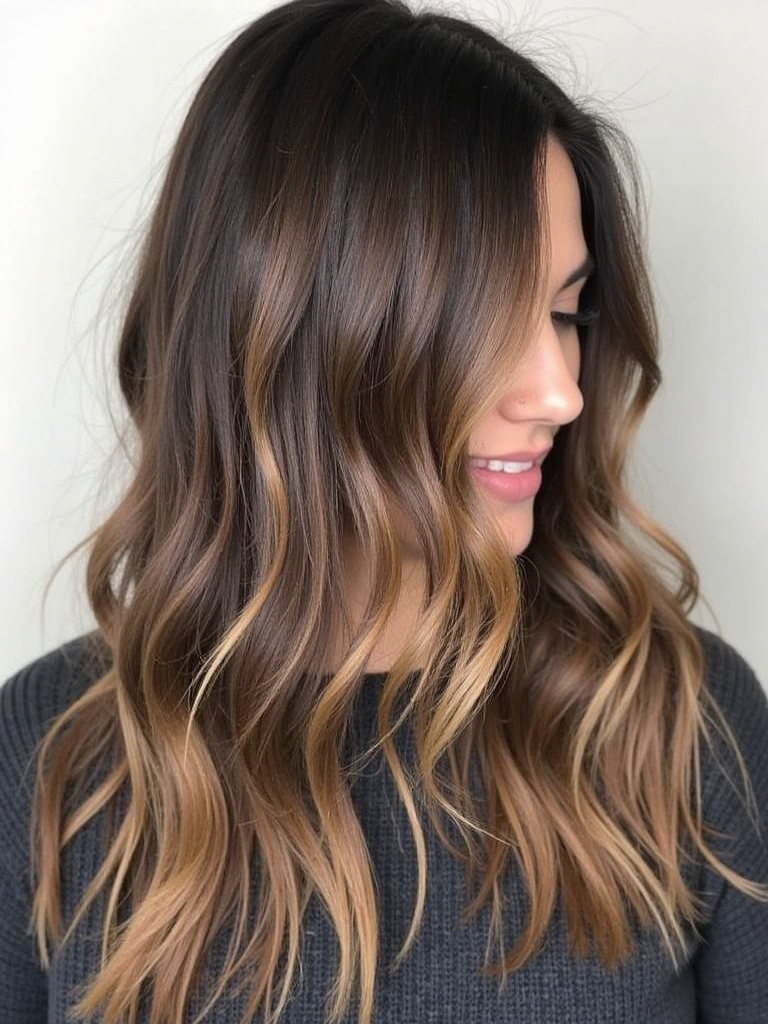 Pecan Pie Caramel Balayage