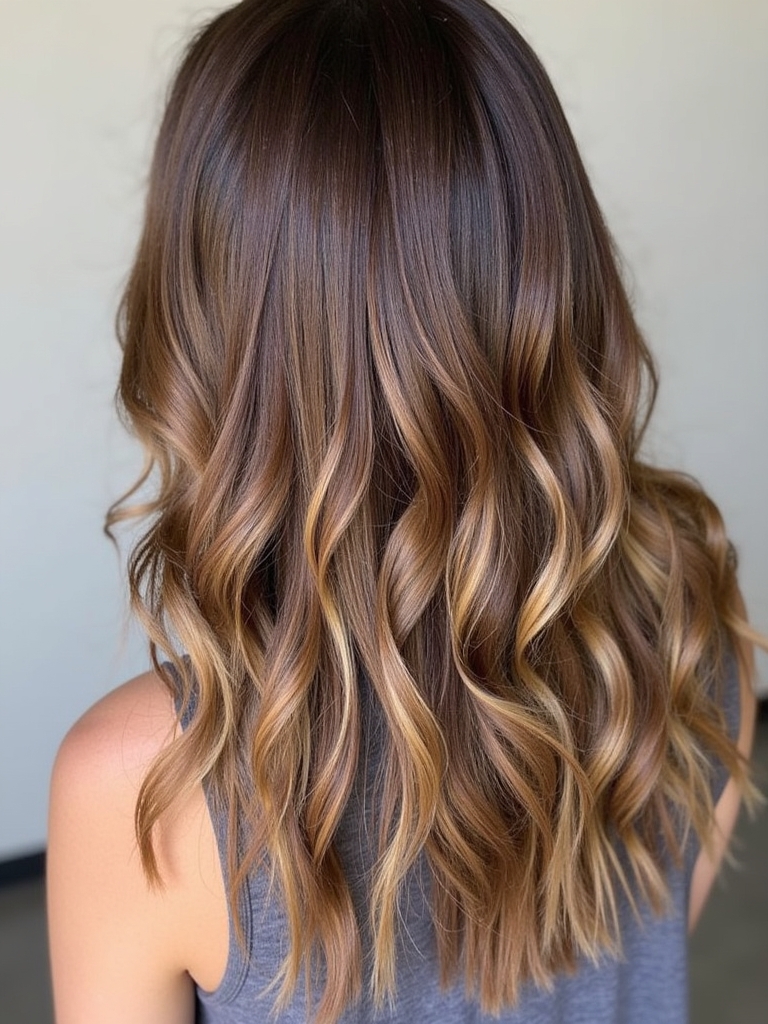 Almond Brittle Caramel Balayage