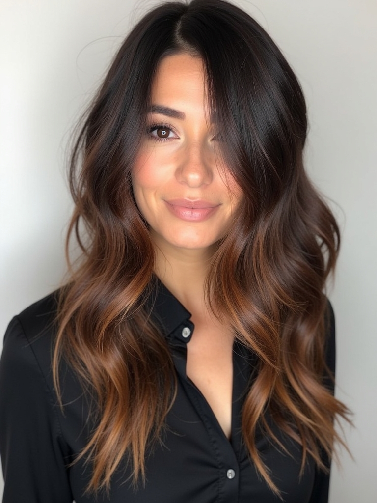 Butterscotch Ripple Caramel Balayage