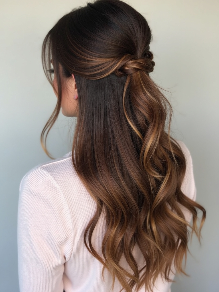 Mocha Kiss Caramel Balayage