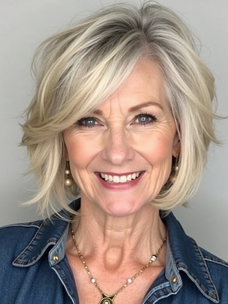 Hairstyles For Thin Fine Hair Over 60: The Pixie Crop
